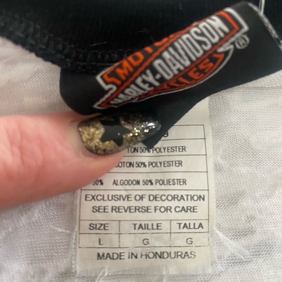 Harley-Davidson see through tee - Picture 2 of 3